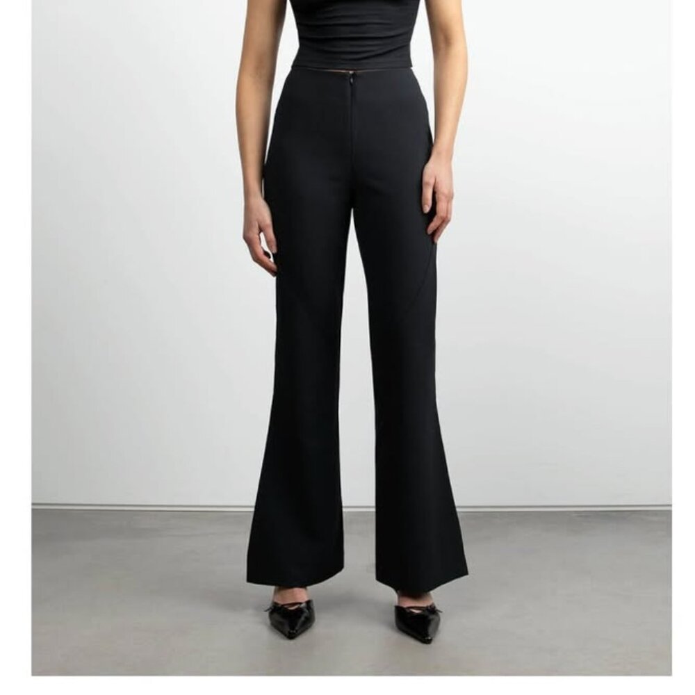 Oak + Fort Mid-Rise Flare Pant - Size 10 - BNWT